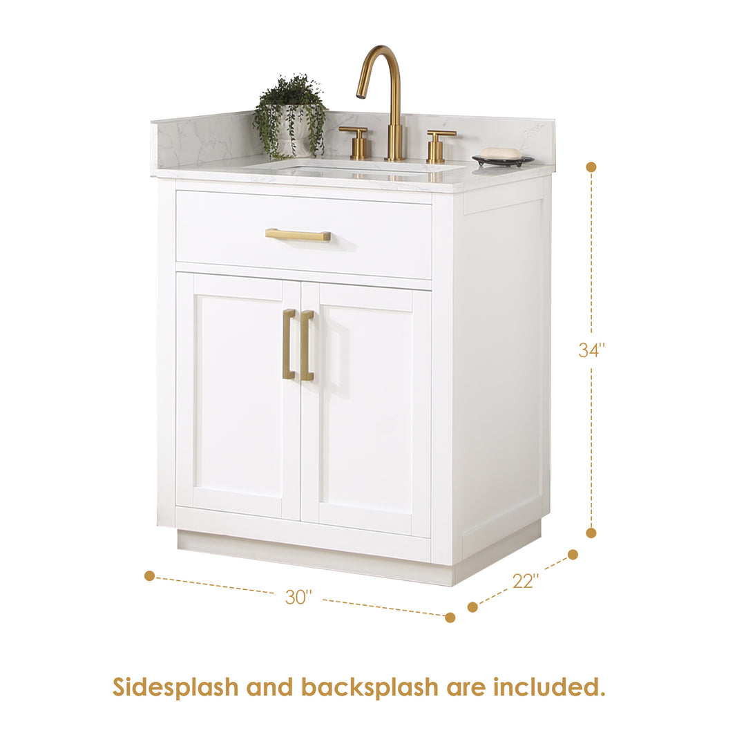 Gavino 30" Single Bathroom Vanity
