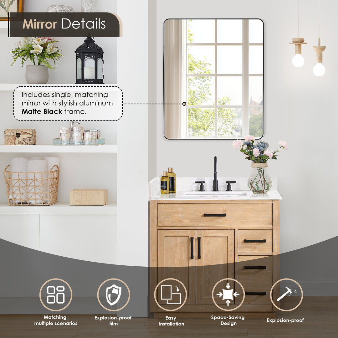 Gavino 36" Single Bathroom Vanity