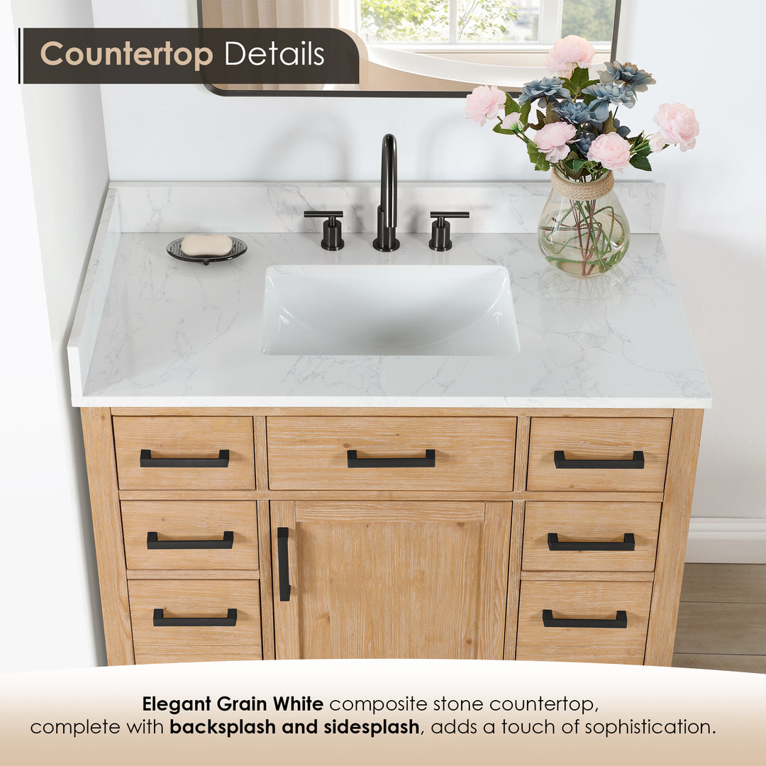 Gavino 42" Single Bathroom Vanity