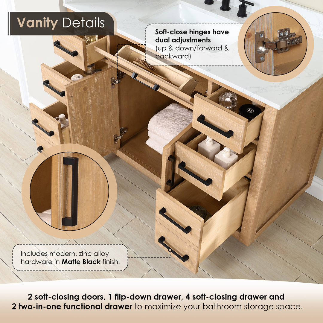 Gavino 42" Single Bathroom Vanity