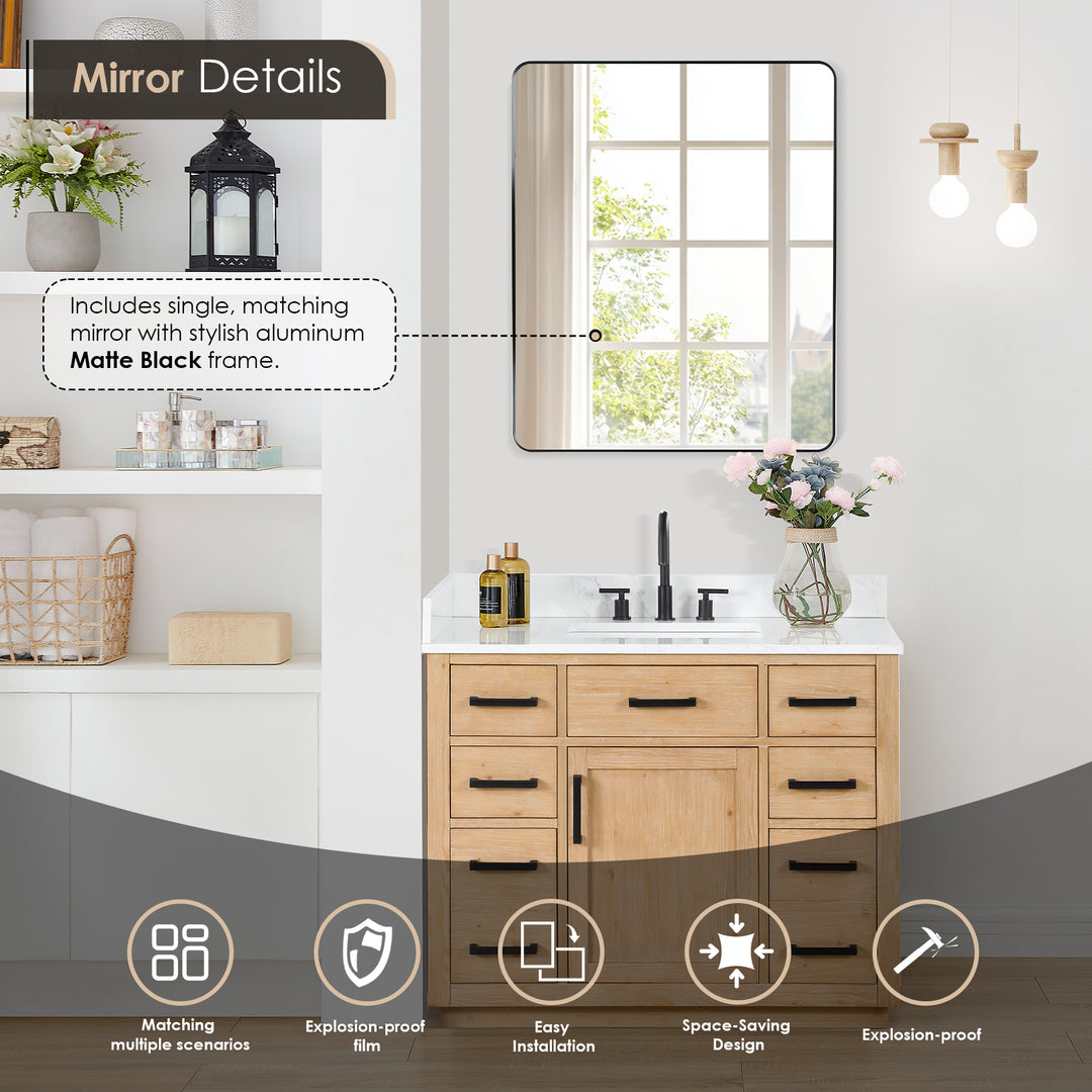 Gavino 42" Single Bathroom Vanity