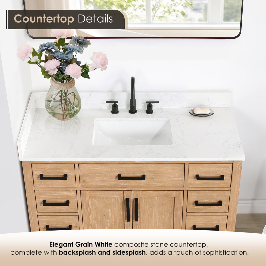 Gavino 48" Single Bathroom Vanity