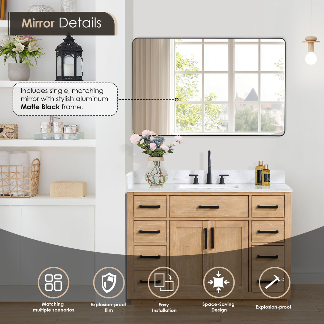 Gavino 48" Single Bathroom Vanity