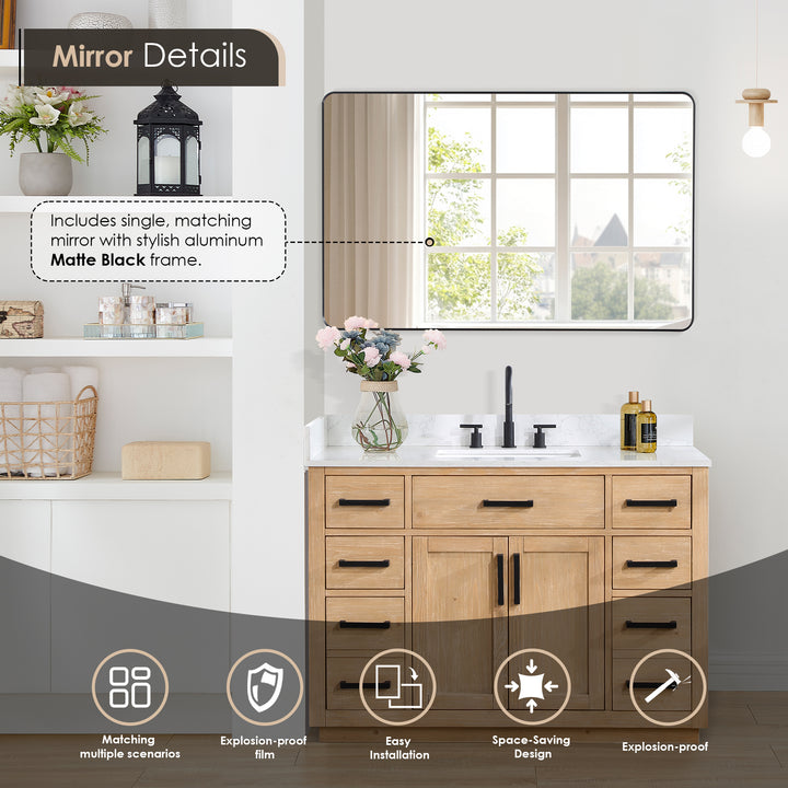 Gavino 48" Single Bathroom Vanity