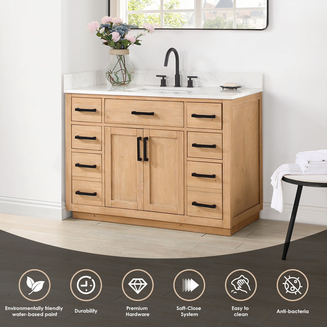 Gavino 48" Single Bathroom Vanity