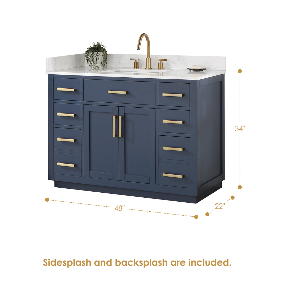 Gavino 48" Single Bathroom Vanity