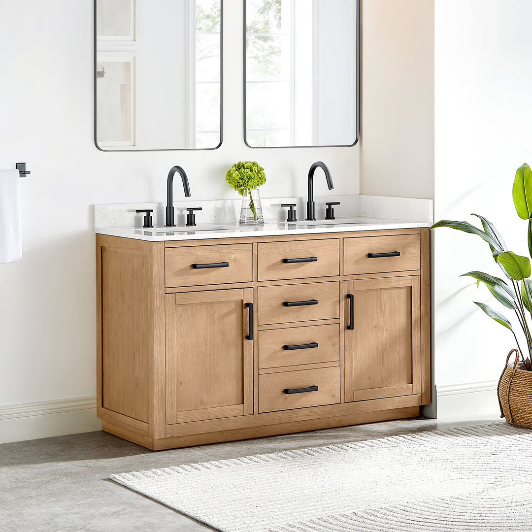Gavino 54" Double Bathroom Vanity