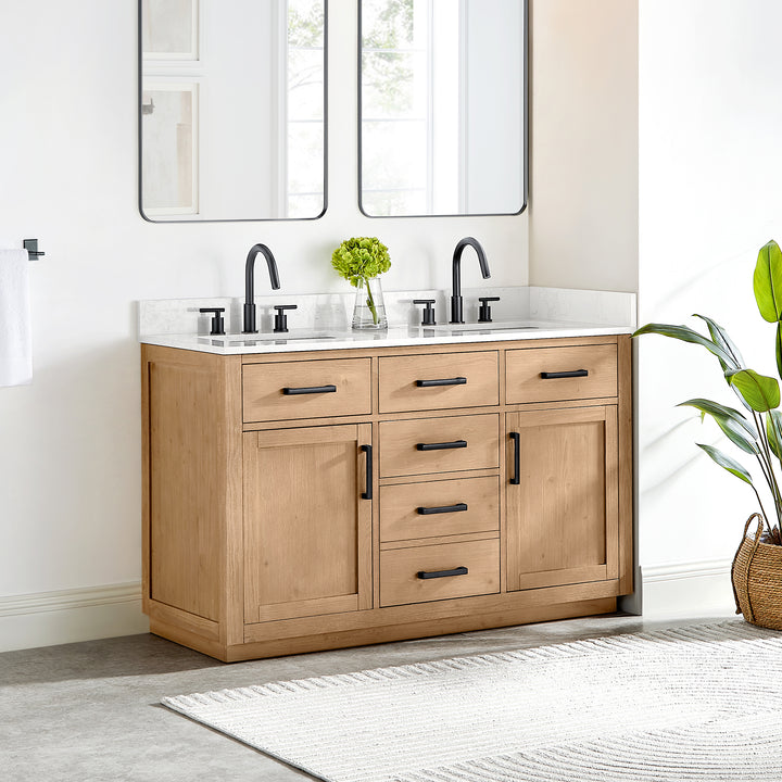 Gavino 54" Double Bathroom Vanity