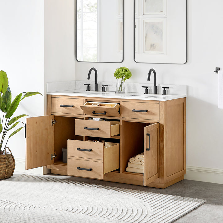Gavino 54" Double Bathroom Vanity