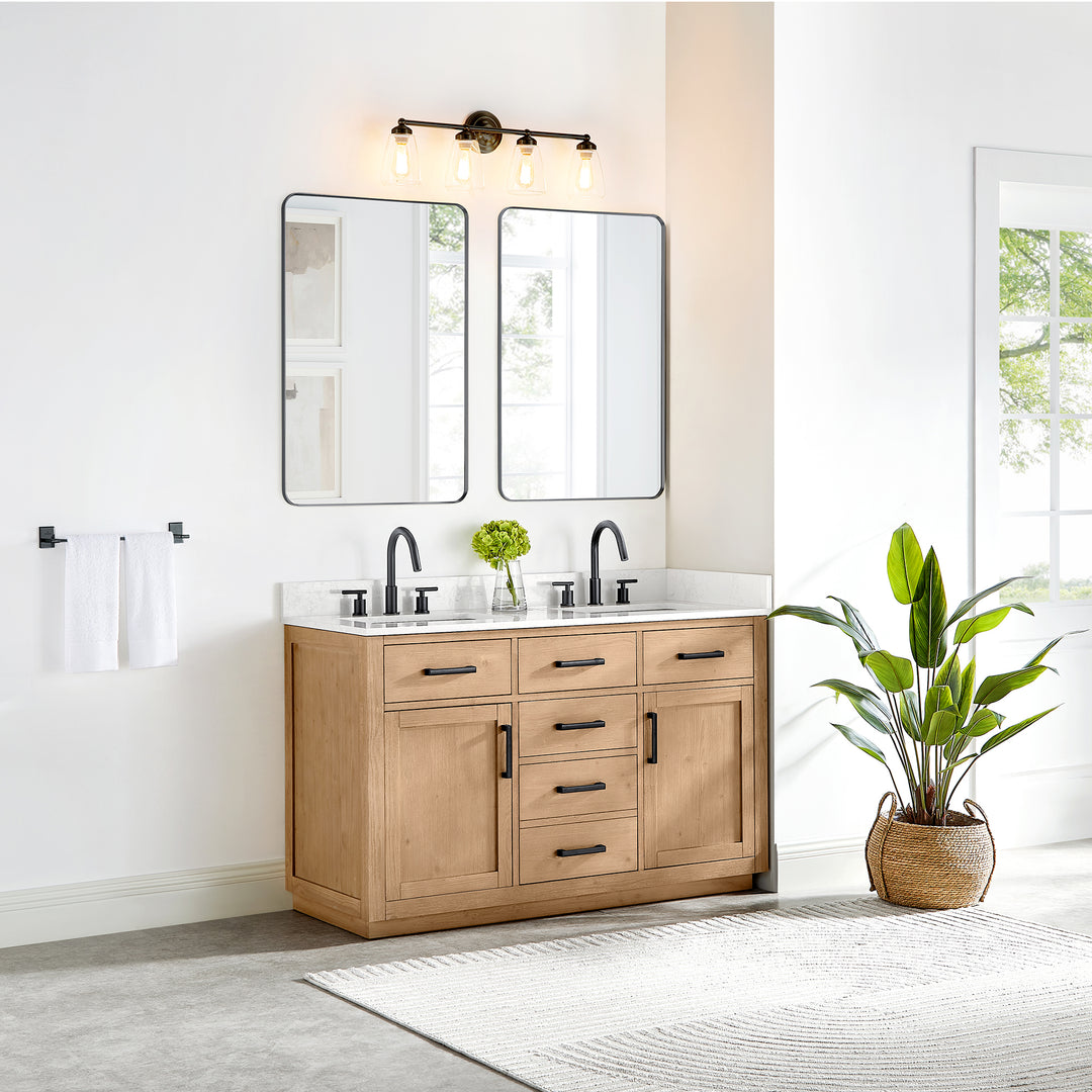 Gavino 54" Double Bathroom Vanity
