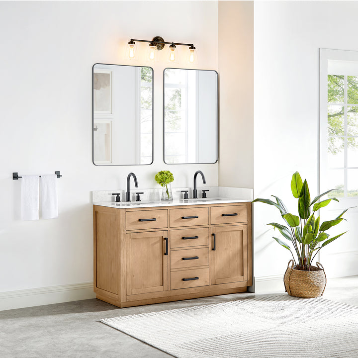 Gavino 54" Double Bathroom Vanity