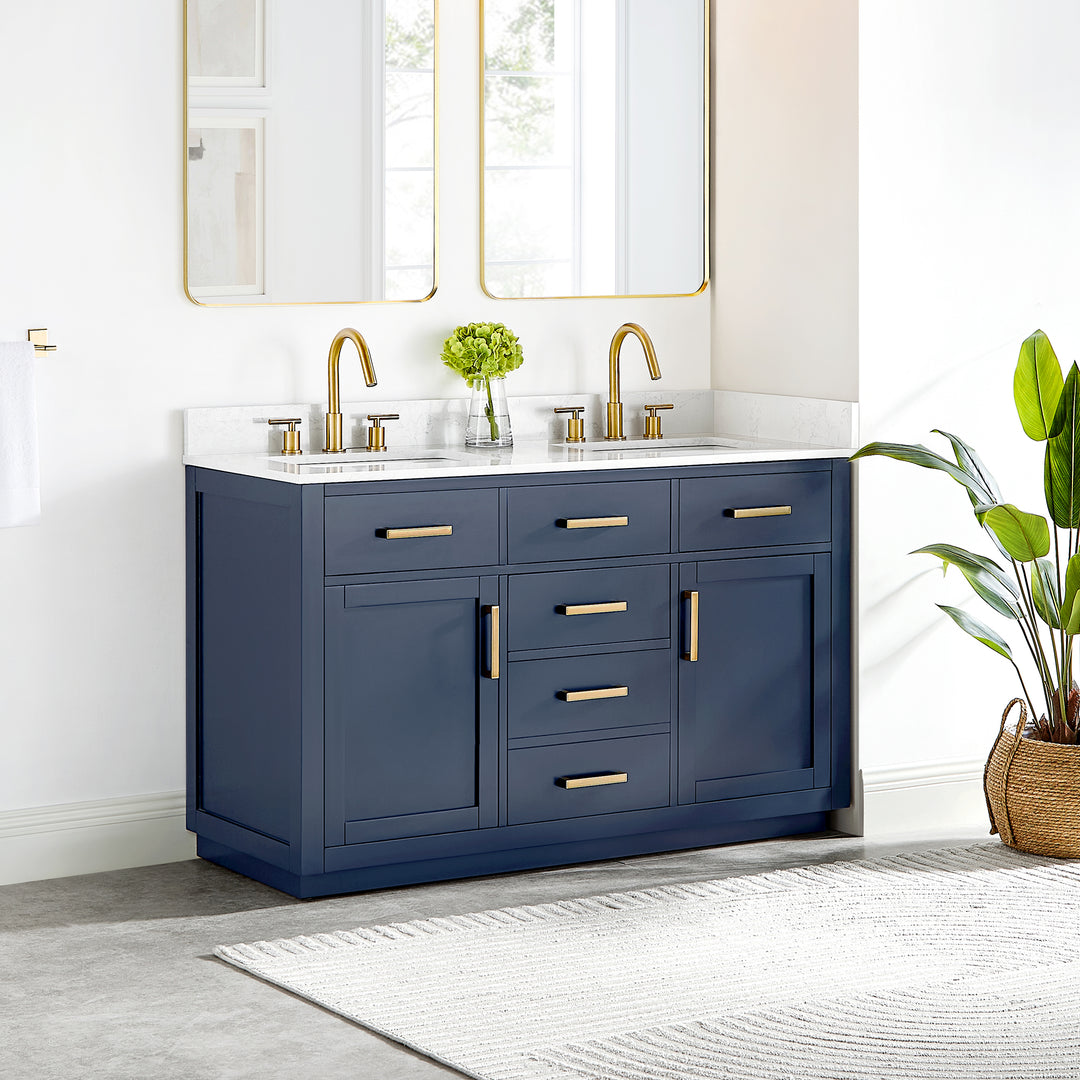 Gavino 54" Double Bathroom Vanity