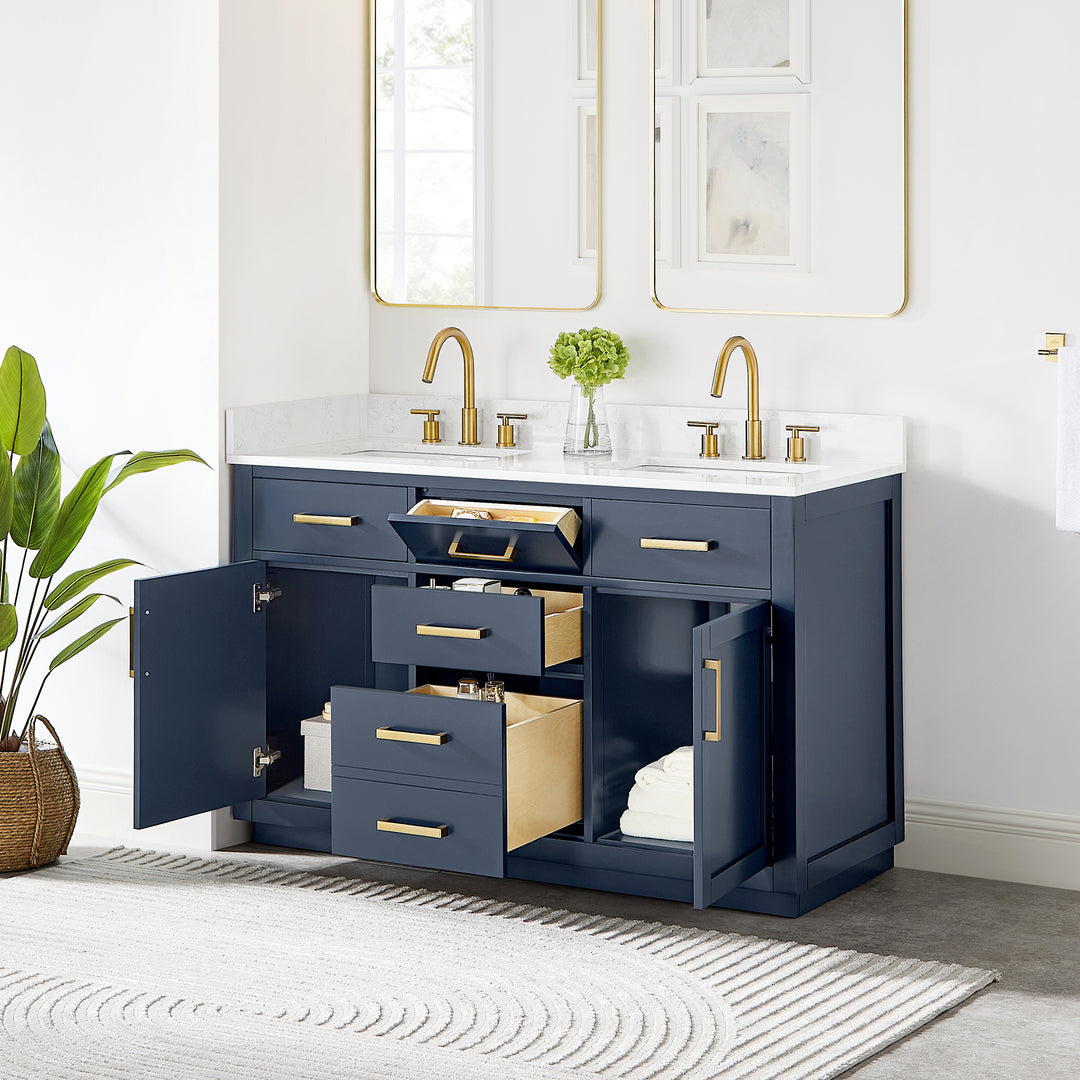 Gavino 54" Double Bathroom Vanity