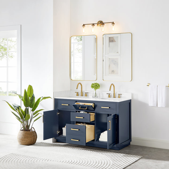 Gavino 54" Double Bathroom Vanity