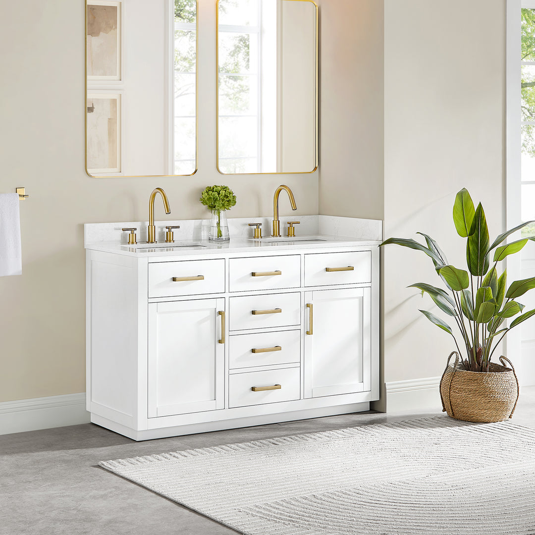 Gavino 54" Double Bathroom Vanity