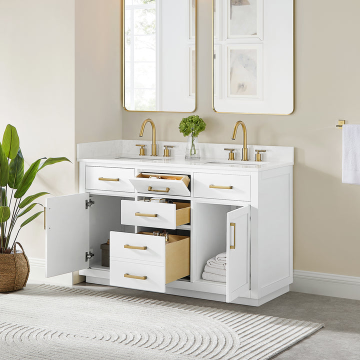 Gavino 54" Double Bathroom Vanity