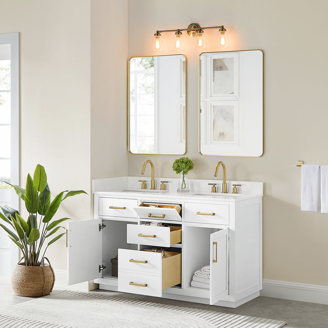 Gavino 54" Double Bathroom Vanity