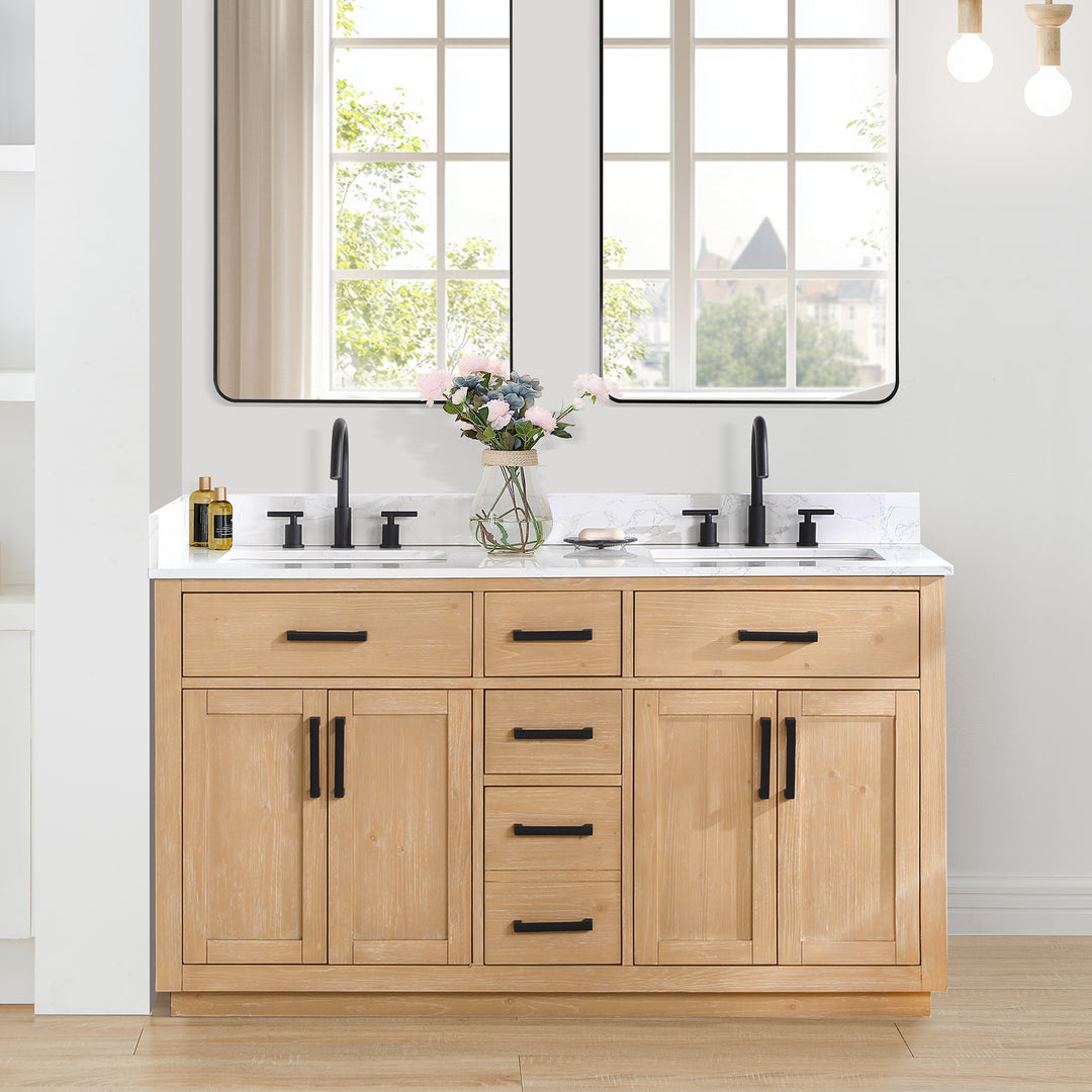 Gavino 60" Double Bathroom Vanity
