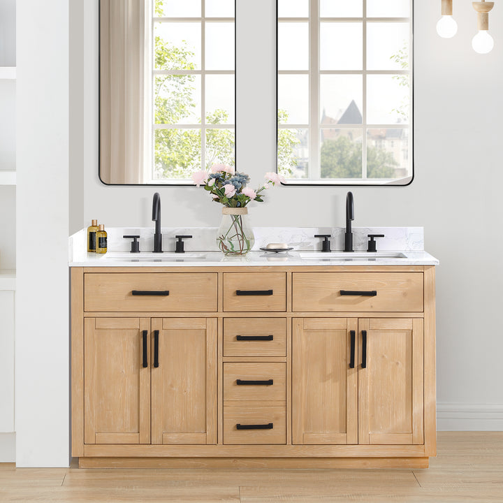 Gavino 60" Double Bathroom Vanity