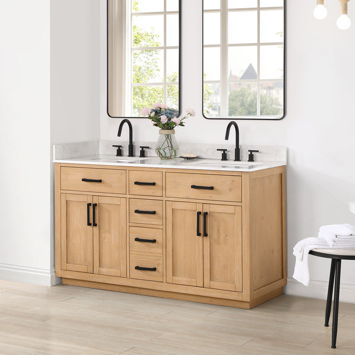 Gavino 60" Double Bathroom Vanity