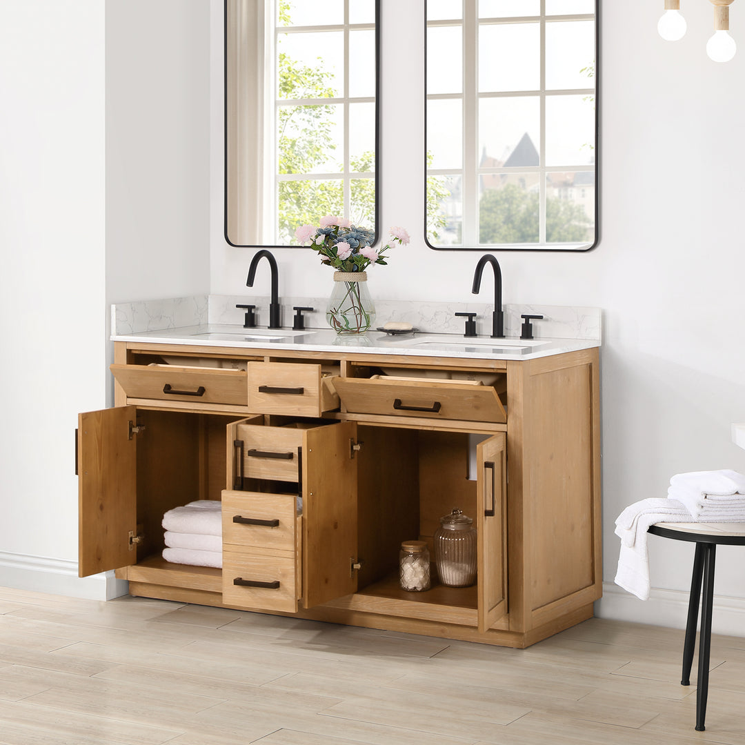 Gavino 60" Double Bathroom Vanity
