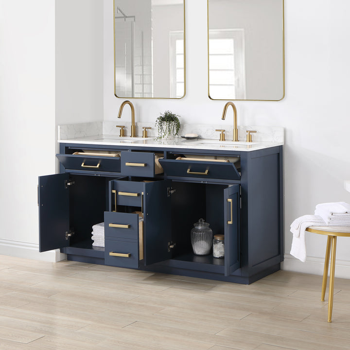 Gavino 60" Double Bathroom Vanity