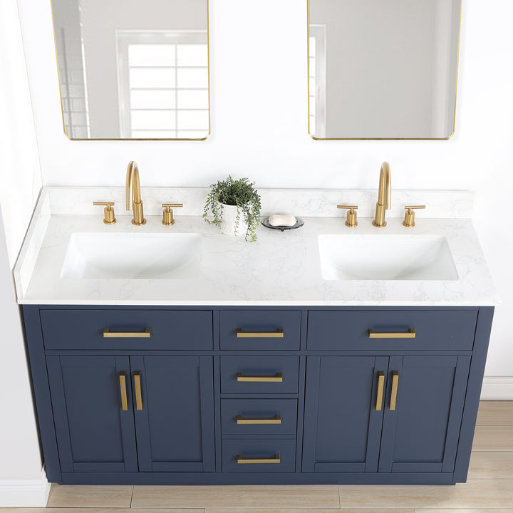 Gavino 60" Double Bathroom Vanity