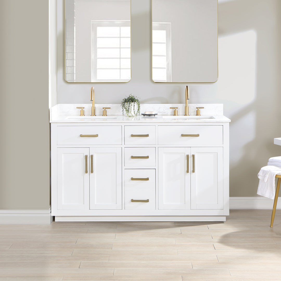 Gavino 60" Double Bathroom Vanity