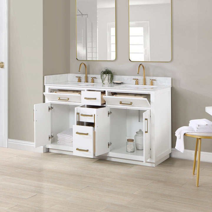 Gavino 60" Double Bathroom Vanity