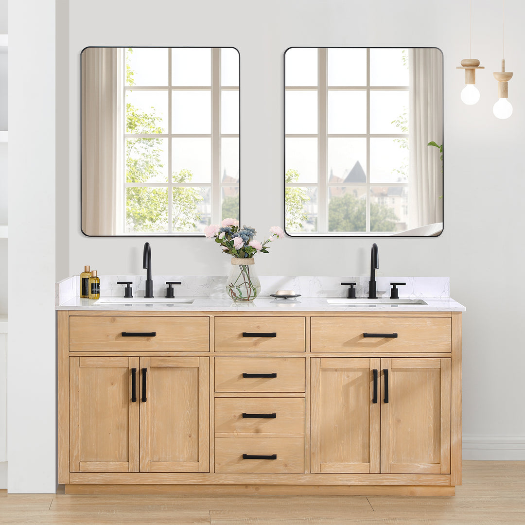 Gavino 72" Double Bathroom Vanity