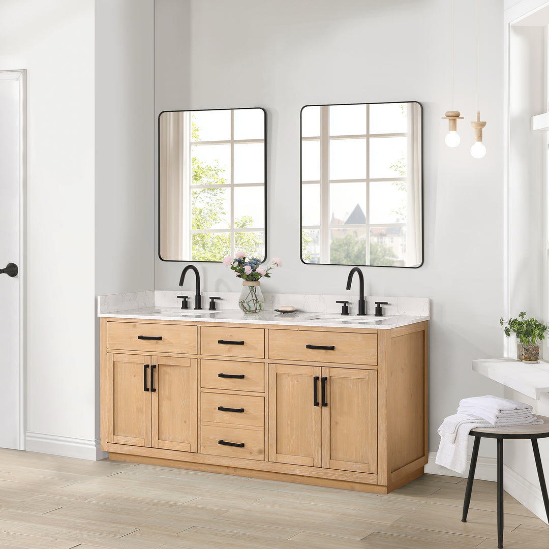 Gavino 72" Double Bathroom Vanity