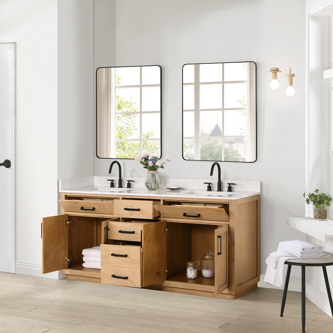 Gavino 72" Double Bathroom Vanity