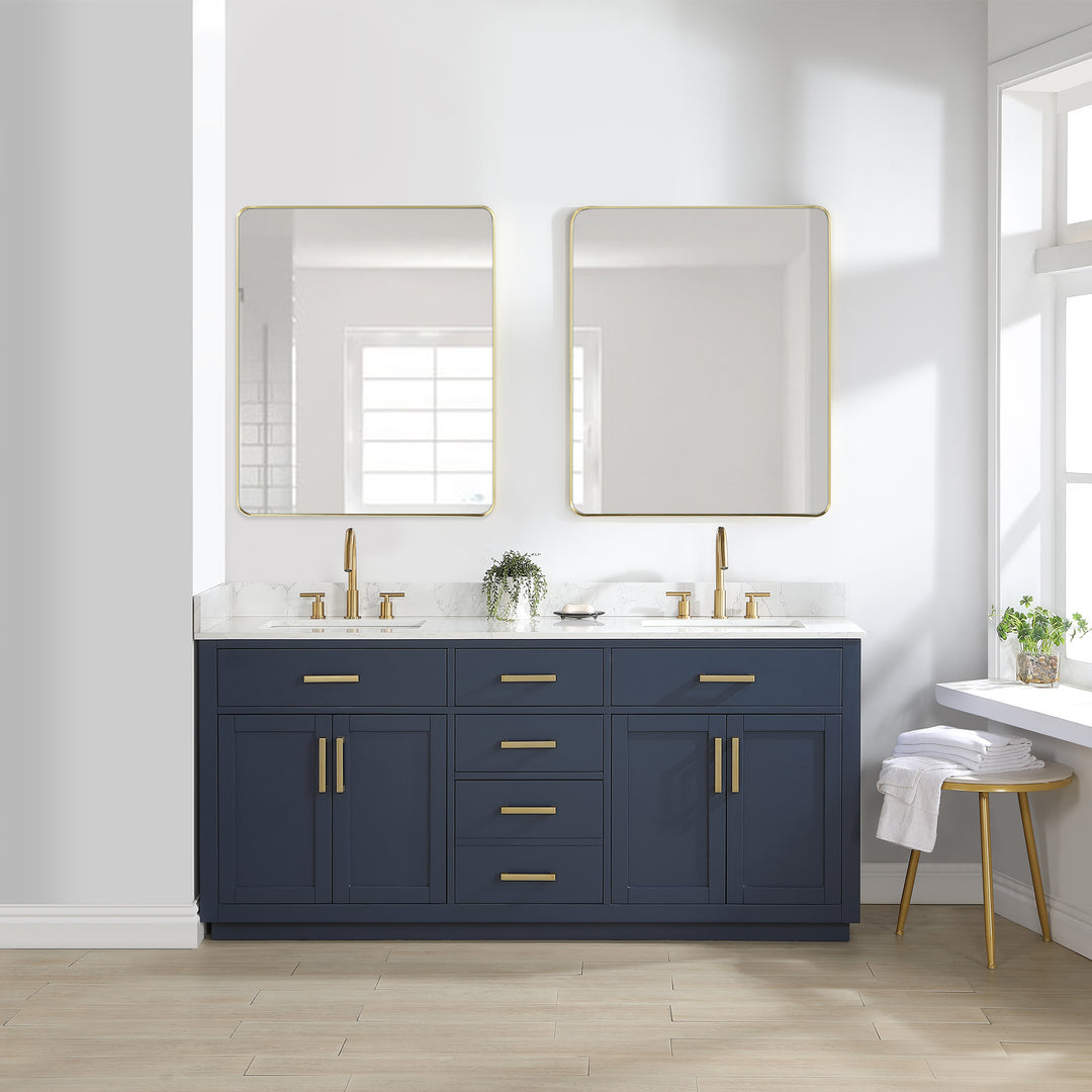 Gavino 72" Double Bathroom Vanity