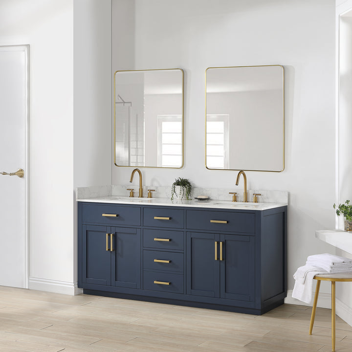 Gavino 72" Double Bathroom Vanity