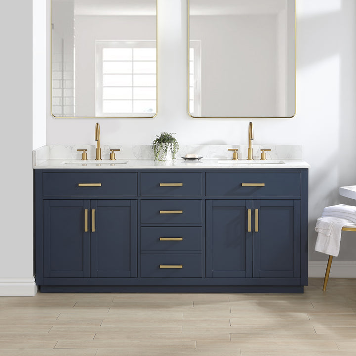 Gavino 72" Double Bathroom Vanity