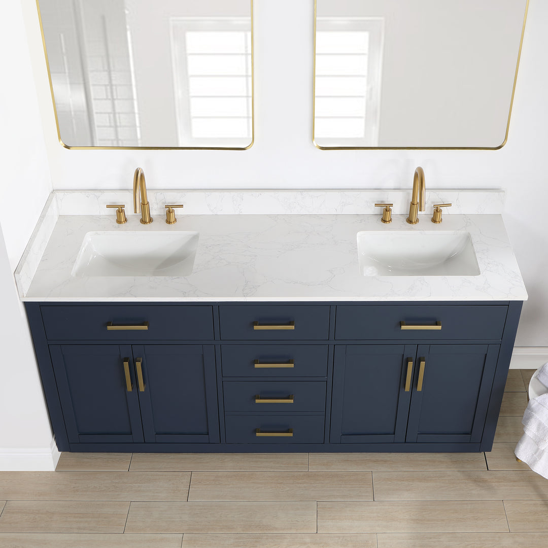 Gavino 72" Double Bathroom Vanity