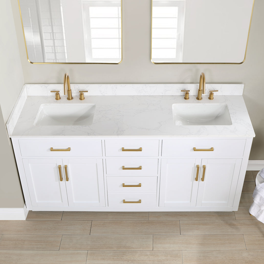Gavino 72" Double Bathroom Vanity