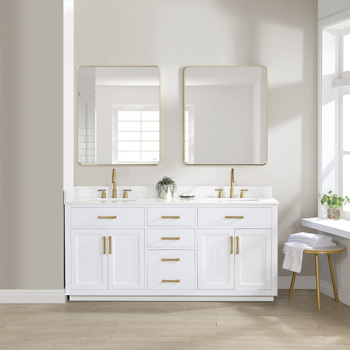 Gavino 72" Double Bathroom Vanity