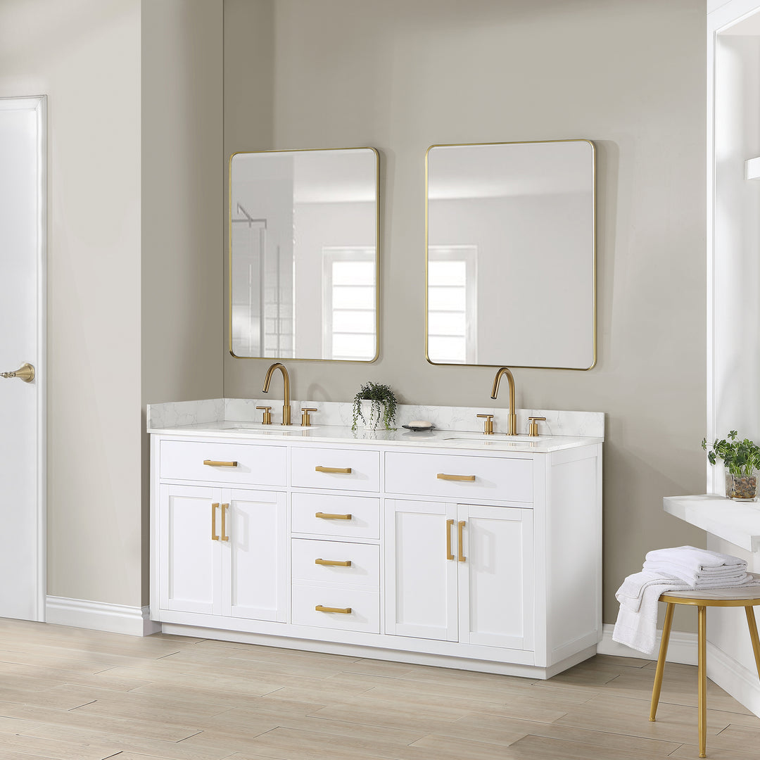 Gavino 72" Double Bathroom Vanity