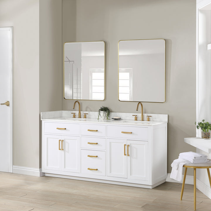 Gavino 72" Double Bathroom Vanity