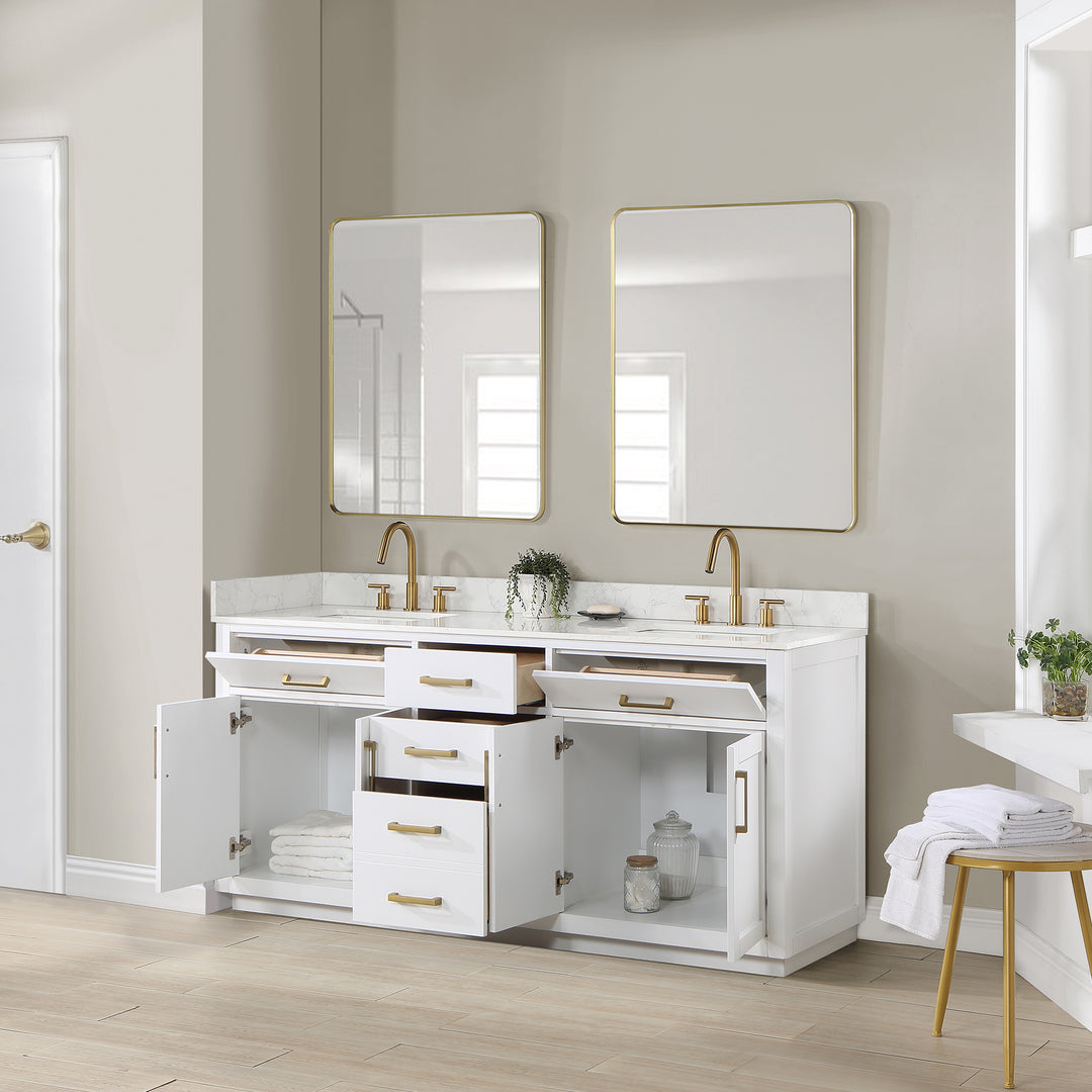 Gavino 72" Double Bathroom Vanity