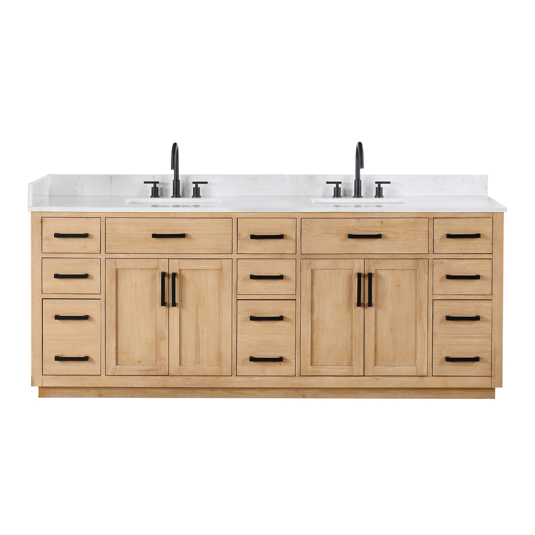 Gavino 84" Double Bathroom Vanity