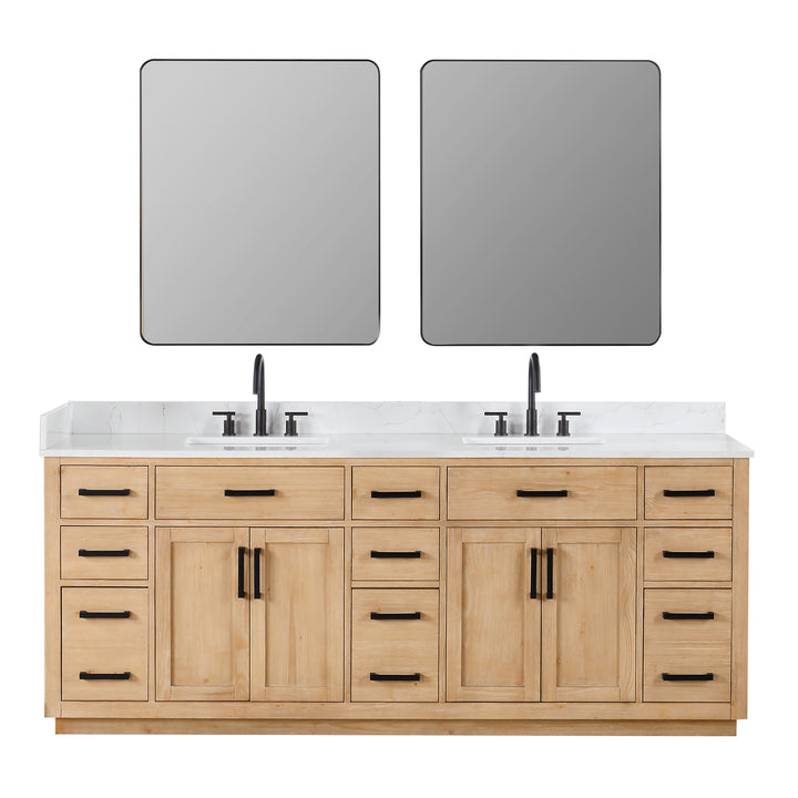 Gavino 84" Double Bathroom Vanity