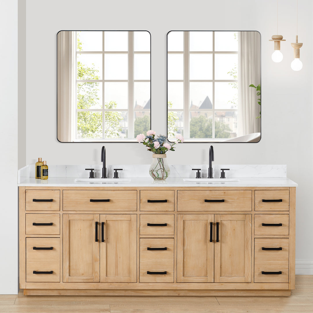 Gavino 84" Double Bathroom Vanity