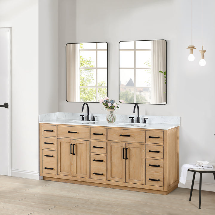 Gavino 84" Double Bathroom Vanity