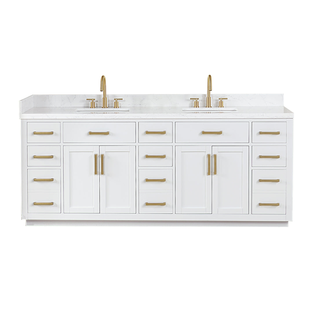 Gavino 84" Double Bathroom Vanity