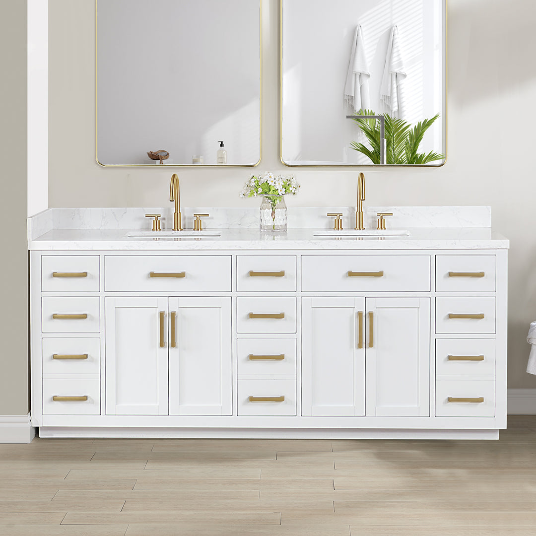Gavino 84" Double Bathroom Vanity