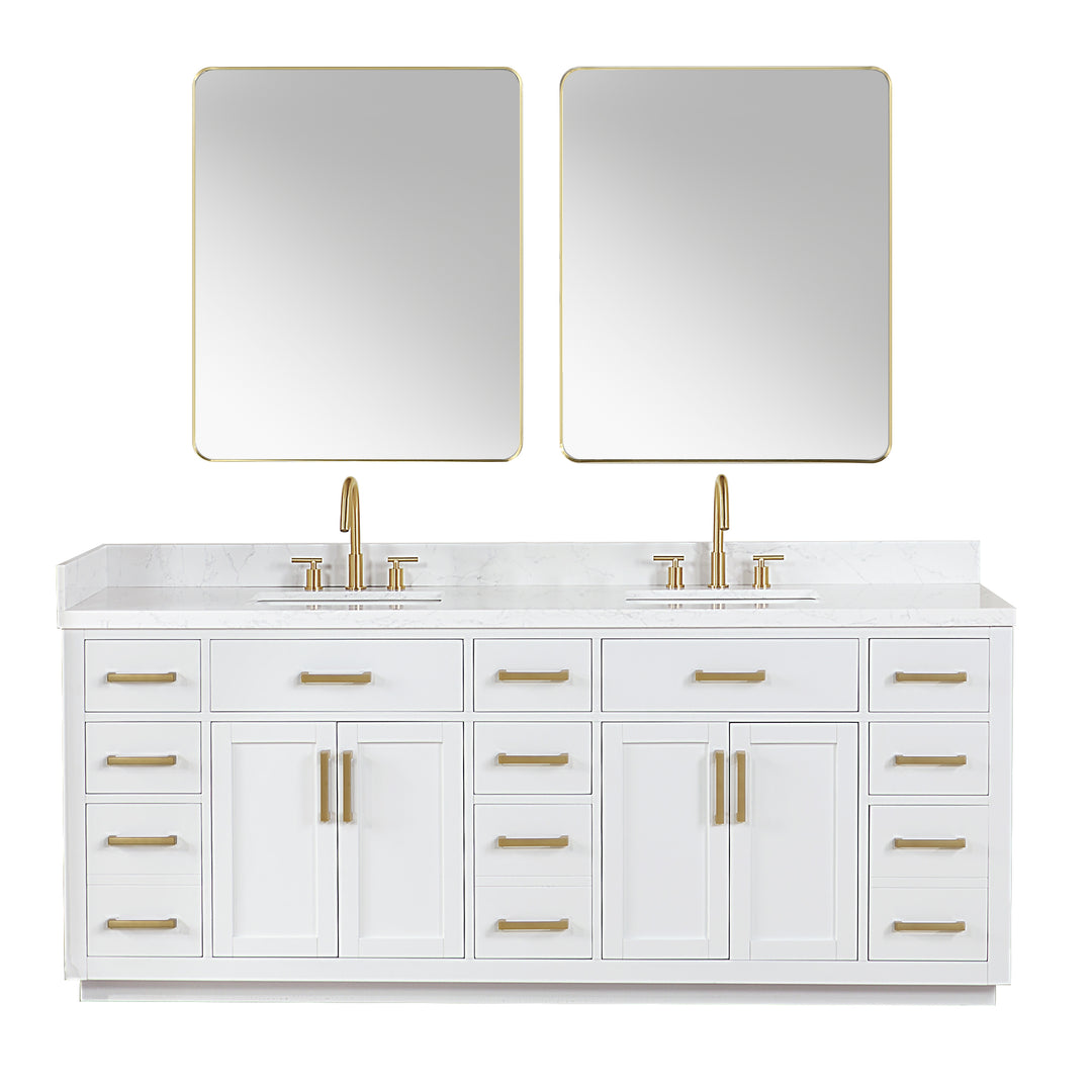 Gavino 84" Double Bathroom Vanity