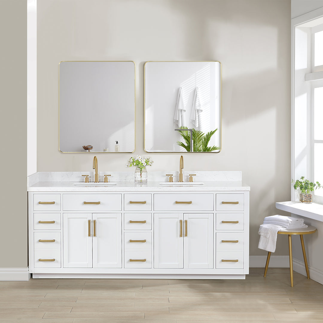Gavino 84" Double Bathroom Vanity