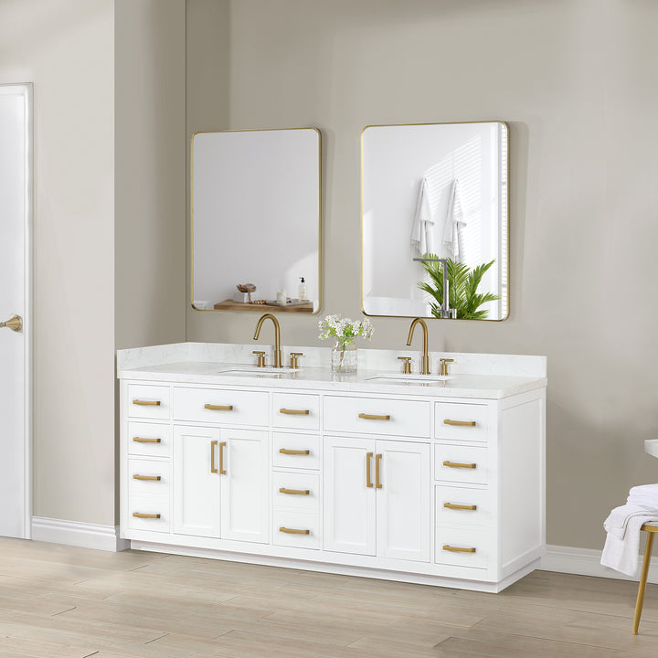 Gavino 84" Double Bathroom Vanity